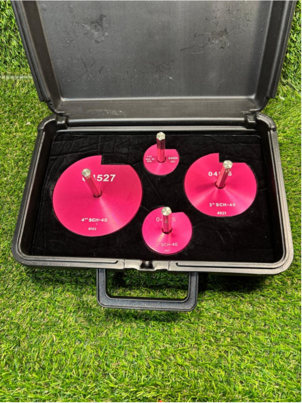 Unbranded Pipe Fitting Tool Set One Size Pink Silver #1037